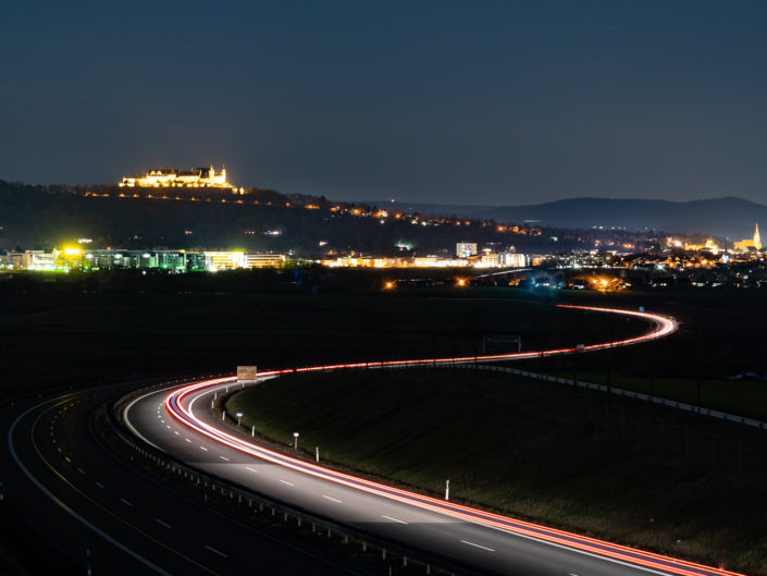 Coburg bei Nacht